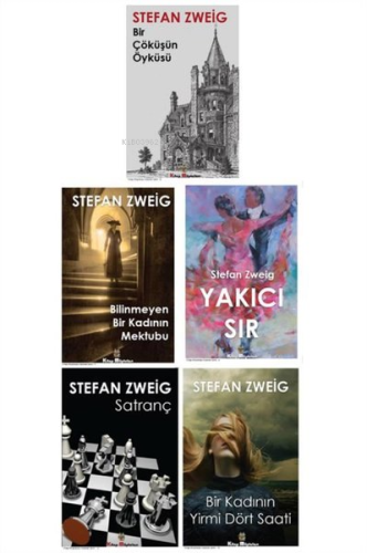 Stefan Zweig Kitap Seti - 5 Kitap Takım | Stefan Zweig | Kitap Müptela