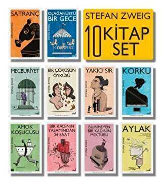 Stefan Zweig Seti - 10 Kitap Takım | Stefan Zweig | İndigo Kitap