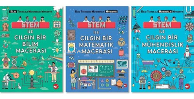 Stem ile Çılgın Maceralar Seti (3 Kitap Takım) | Nick Arnold | Beyaz B