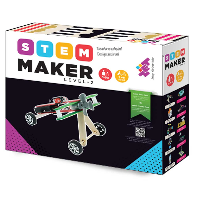 Stem - Maker Elektronik Seti Level-2 | Kolektif | Zet Yayınları