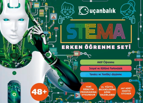 Stema 48+ Erken Öğrenme Seti | Kolektif | Uçanbalık Yayıncılık