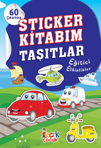 Sticker Kitabım ;Taşıtlar | Kolektif | Bcrk Çocuk Yayınları