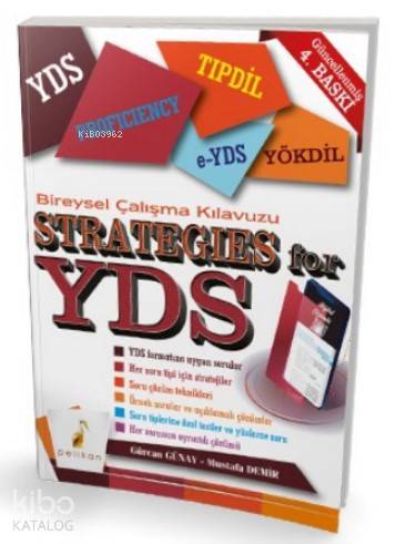 Strategies for YDS Bireysel Çalışma Kılavuzu | Gürcan Günay | Pelikan 