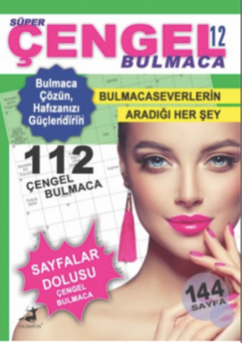 Süper Çengel Bulmaca-12 | Ahmet Ayyıldız | Olimpos Yayınları