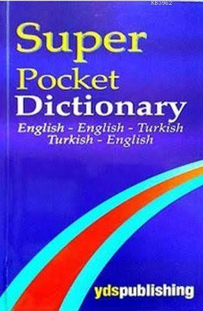 Super Pocket Dictionary | Önder Renkliyıldırım | YDS Publishing