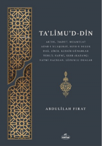 Ta’limu’d-Din | Abdulilah Fırat | Ravza Yayınları