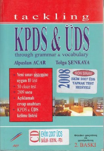 Tackling KPDS and ÜDS Through Grammar and Vocabulary | Alpaslan Acar |