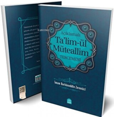 Talim Müteallim Tercümesi | İmam Burhaneddin Ez-Zernuci | Yasin Yayıne