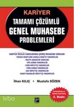 Tamamı Çözümlü Genel Muhasebe Problemleri | Mustafa Sözen | Gazi Kitab