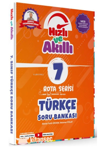 Tammat Hızlı Ve Akıllı 7. Sınıf Türkçe Rota Soru Bankası | Ahmet Fatih