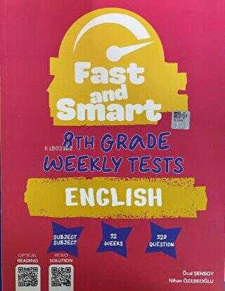 Tammat Yayıncılık Fast and Smart 8th Grade Weekly Tests | Öcal Şensoy 