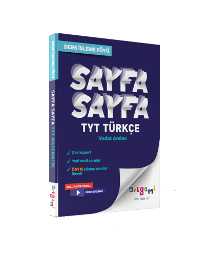 Tammat Yayıncılık TYT Türkçe Sayfa Sayfa Ders İşleme Föyü | Funda Uzun