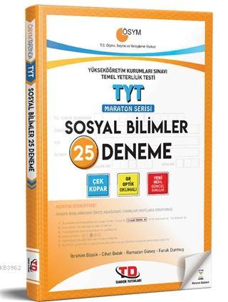 Tandem TYT Sosyal Bilimler 25 Deneme | Kolektif | Tandem Yayınları