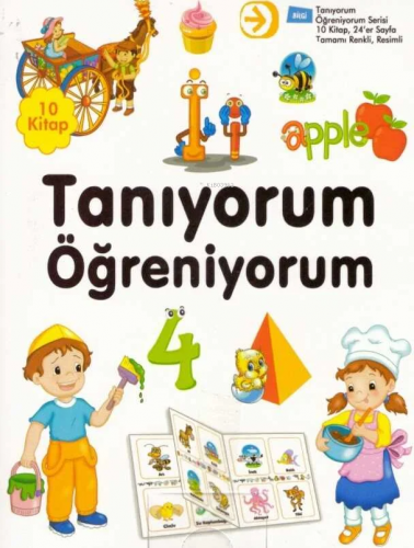 Tanıyorum Öğreniyorum Seti (10 Kitap) | Kolektif | Azim Dağıtım Yayınc