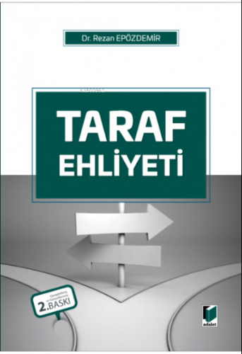 Taraf Ehliyeti | Rezan Epözdemir | Adalet Yayınevi