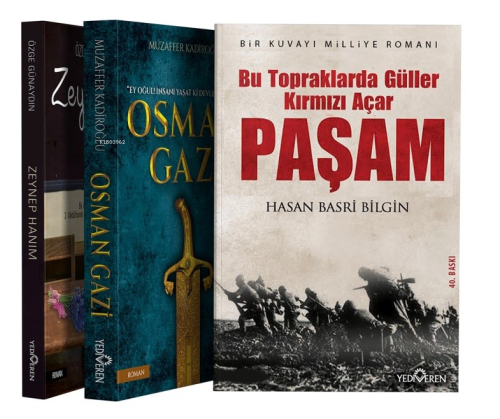 Tarih Seti (3 Kitap Takım) | Muzaffer Kadiroğlu | Yediveren Yayınları