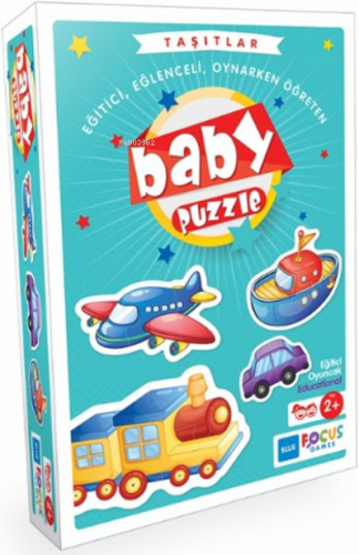 Taşıtlar Baby Puzzle;13 Parça | | Blue Focus Yayınları