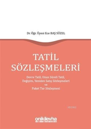 Tatil Sözleşmeleri | Ece Baş Süzel | On İki Levha Yayıncılık