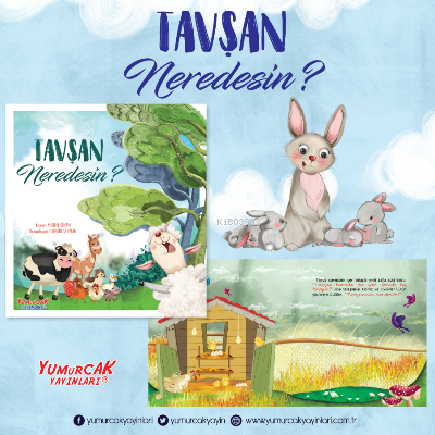 Tavşan Neredesin? | Murat Cihan | Yumurcak Yayınları