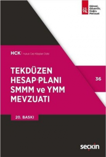 Tekdüzen Hesap Planı SMMM ve YMM Mevzuatı | Remzi Özmen | Seçkin Yayın