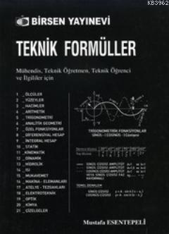 Teknik Formüller; Mühendis, Teknik Öğretmen, Teknik Öğrenci ve İlgilil