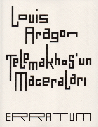 Telemakhos’un Maceraları | Louis Aragon | Norgunk Yayıncılık