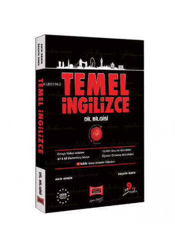 Temel İngilizce Dil Bilgisi | Seçkin Esen | Yargı Yayınevi