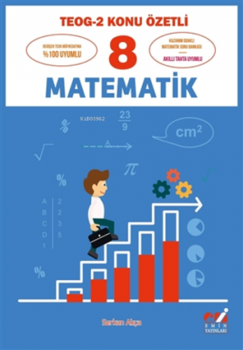 TEOG 2 Konu Özetli Kazanım Odaklı Matematik Soru Bankası | Serkan Akça