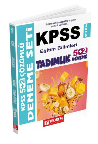 Teorem Yayıncılık KPSS Eğitim Bilimleri Tadımlık 5 + 2 Deneme | Kolekt