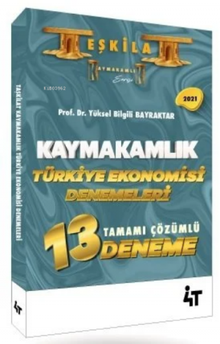 Teşkilat Kaymakamlık Türkiye Ekonomisi Denemeleri | Yüksel Bilgili Bay