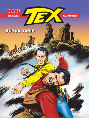 Tex Maxi Cilt 8 - Büyük Yarış | Pasquale Ruju | Özer Sahaf - Çizgi Düş