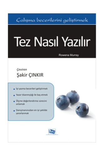 Tez Nasıl Yazılır | Rowena Murray | Anı Yayıncılık