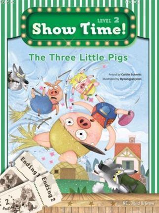 The Three Little Pigs + Workbook + Multirom; (Show Time Level 2) | Cai