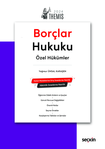 Themis– Borçlar Hukuku Özel Hükümler – Konu Kitabı | Yağmur Ünsal Kara