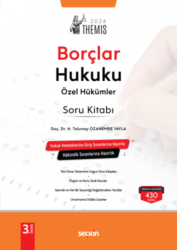 Themis– Borçlar Hukuku Özel Hükümler – Soru Kitabı | H. Tolunay Ozanem