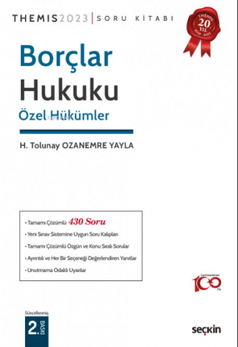 THEMIS – Borçlar Hukuku Özel Hükümler | H. Tolunay Ozanemre Yayla | Se