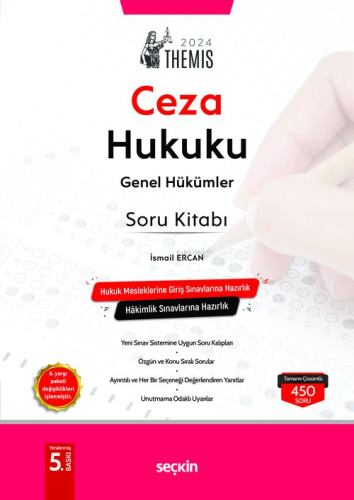 THEMIS – Ceza Hukuku Genel Hükümler Soru Kitabı | İsmail Ercan | Seçki