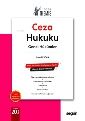 Themis– Ceza Hukuku Genel Hükümler | İsmail Ercan | Seçkin Yayıncılık