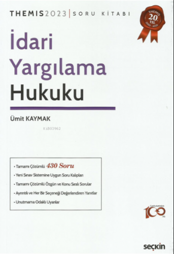 THEMIS – İdari Yargılama Hukuku Soru Kitabı | Ümit Kaymak | Seçkin Yay