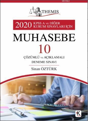 Themis KPSS Muhasebe 10 Çözümlü Deneme | Sinan Öztürk | Kuram Kitap