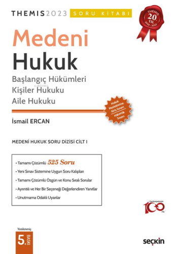 THEMIS – Medeni Hukuk Soru Kitabı C:I – Başlangıç Hükümleri, Kişiler H