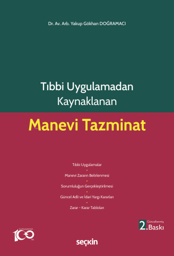 Tıbbi Uygulamadan Kaynaklanan Manevi Tazminat | Yakup Gökhan Doğramacı