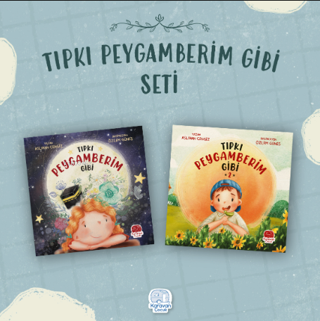 Tıpkı Peygamberim Gibi Set (2 Kitap) | Aslıhan Cengiz | Karavan Çocuk 