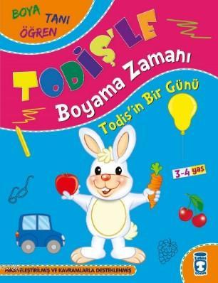 Todişin Bir Günü; Todişle Boyama Zamanı | Kolektif | Timaş Çocuk