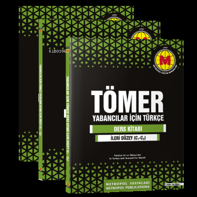 Tömer -Yabancılar İçin Türkçe Öğretim Seti (C1-C2) İleri Düzey | Kolek