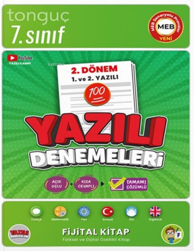 Tonguç Akademi 7. Sınıf Yazılı Denemeleri 2. Dönem 1 ve 2. Yazılı | Ko