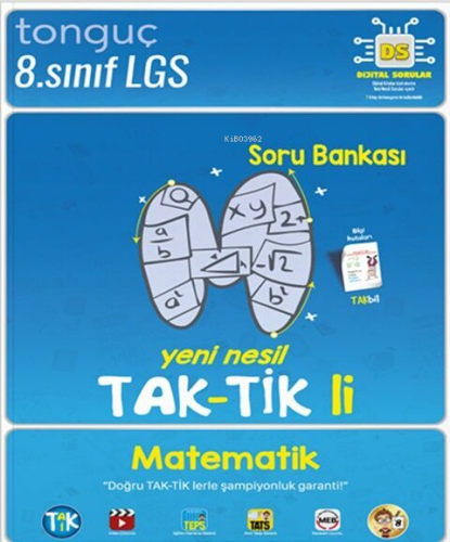 Tonguç Akademi 8. Sınıf Matematik Taktikli Soru Bankası | Kolektif | T