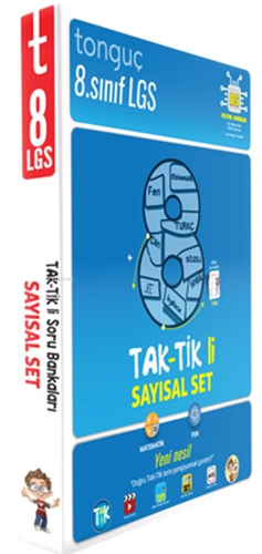 Tonguç Akademi 8. Sınıf Taktikli Sayısal Set | Kolektif | Tonguç Akade