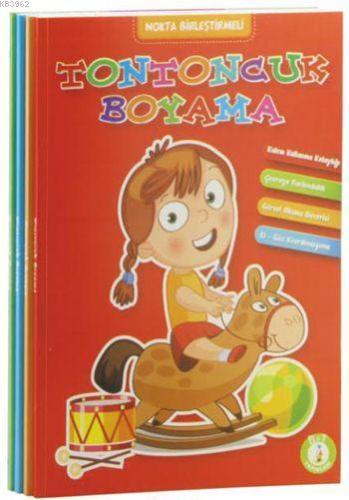 Tontoncuk Boyama Seti - Nokta Birleştirmeli (4 Kitap) | Kolektif | B&T