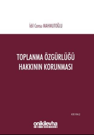 Toplanma Özgürlüğü Hakkının Korunması | İdil Cansu Mahmutoğlu | On İki